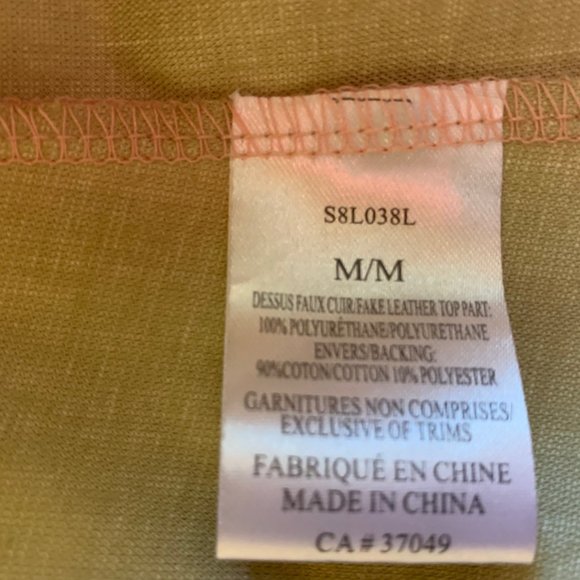 Coat, San Francisco, Pink. Size Medium, False Leather. - Picture 9 of 9